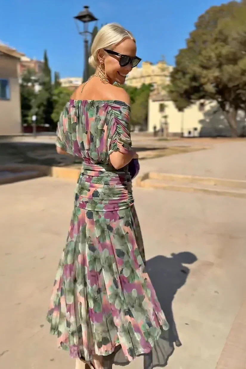 Valerie - Vestido Maxi de Fiesta Elegante con Escote en V