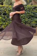 Valerie - Vestido Maxi de Fiesta Elegante con Escote en V