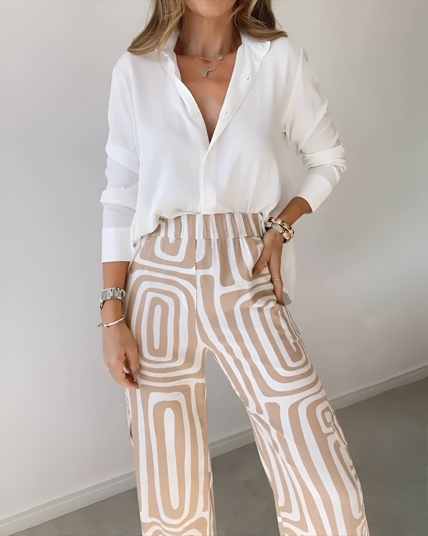 Isabelle - Conjunto de dos piezas elegante