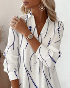 Claudia - Vestido camisero elegante y fluido