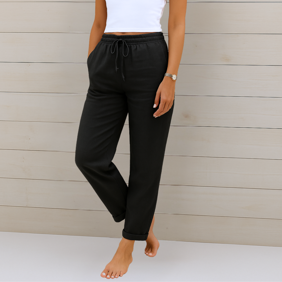 Eva - Pantalón de lino ligero
