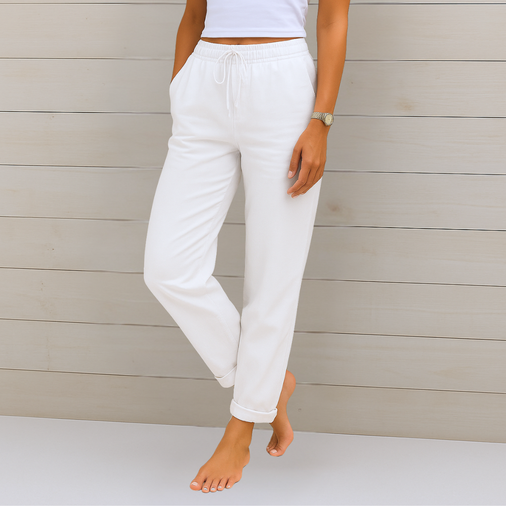 Eva - Pantalón de lino ligero