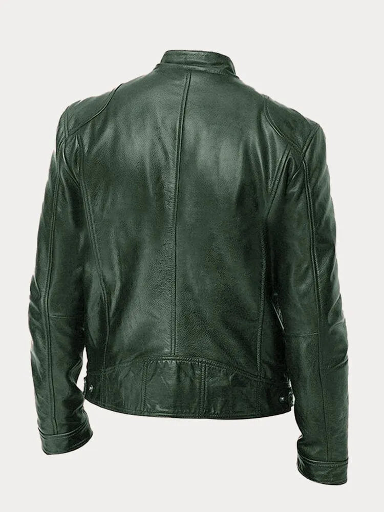Armando - Chaqueta de cuero Racer