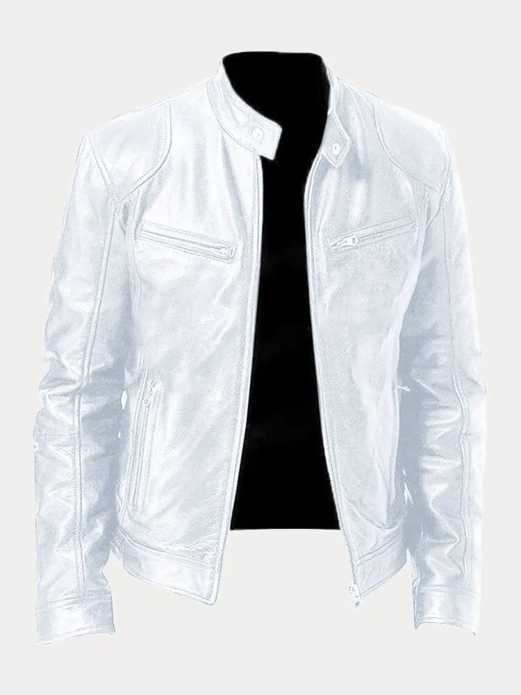 Armando - Chaqueta de cuero Racer