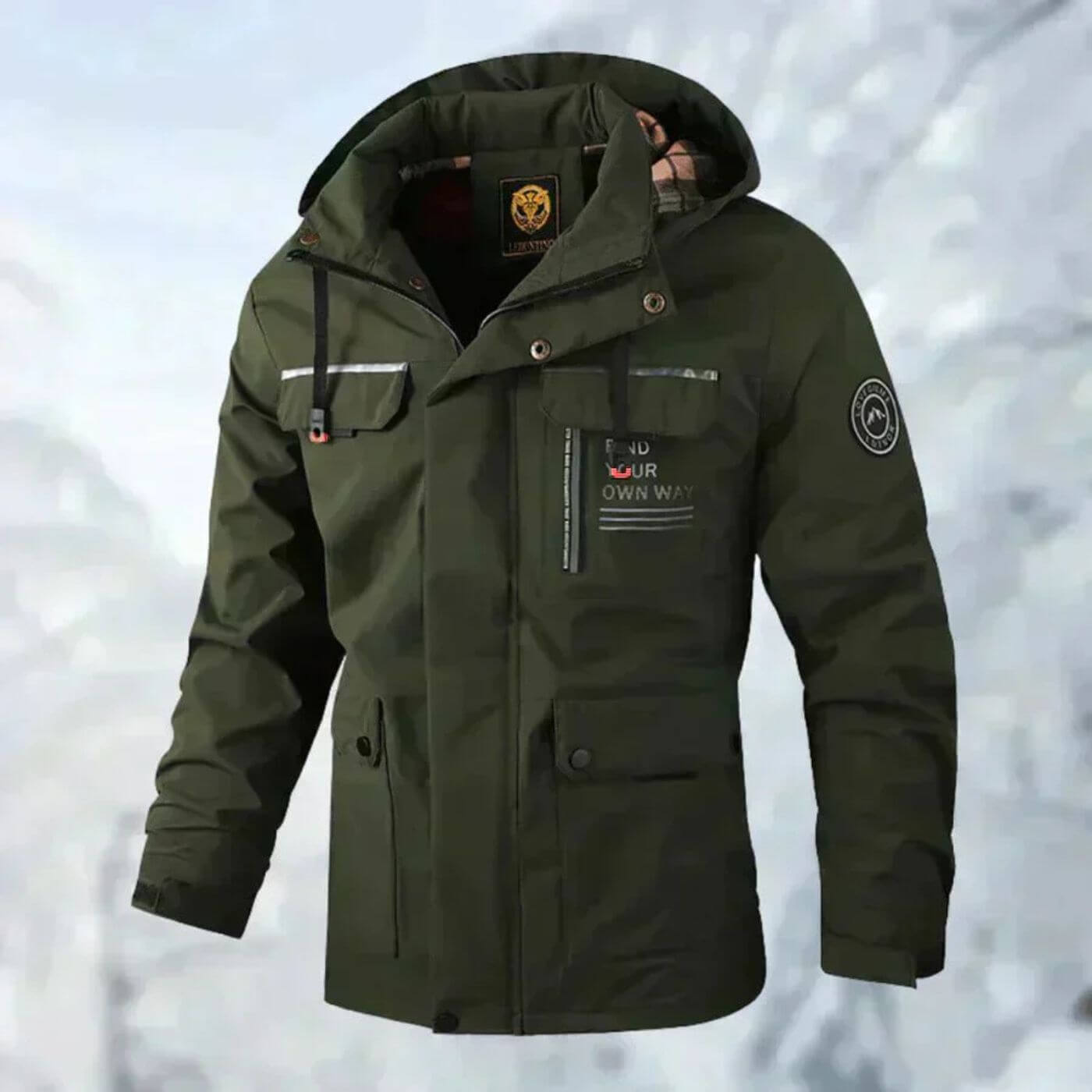 Nolan - Chaqueta de invierno con capucha