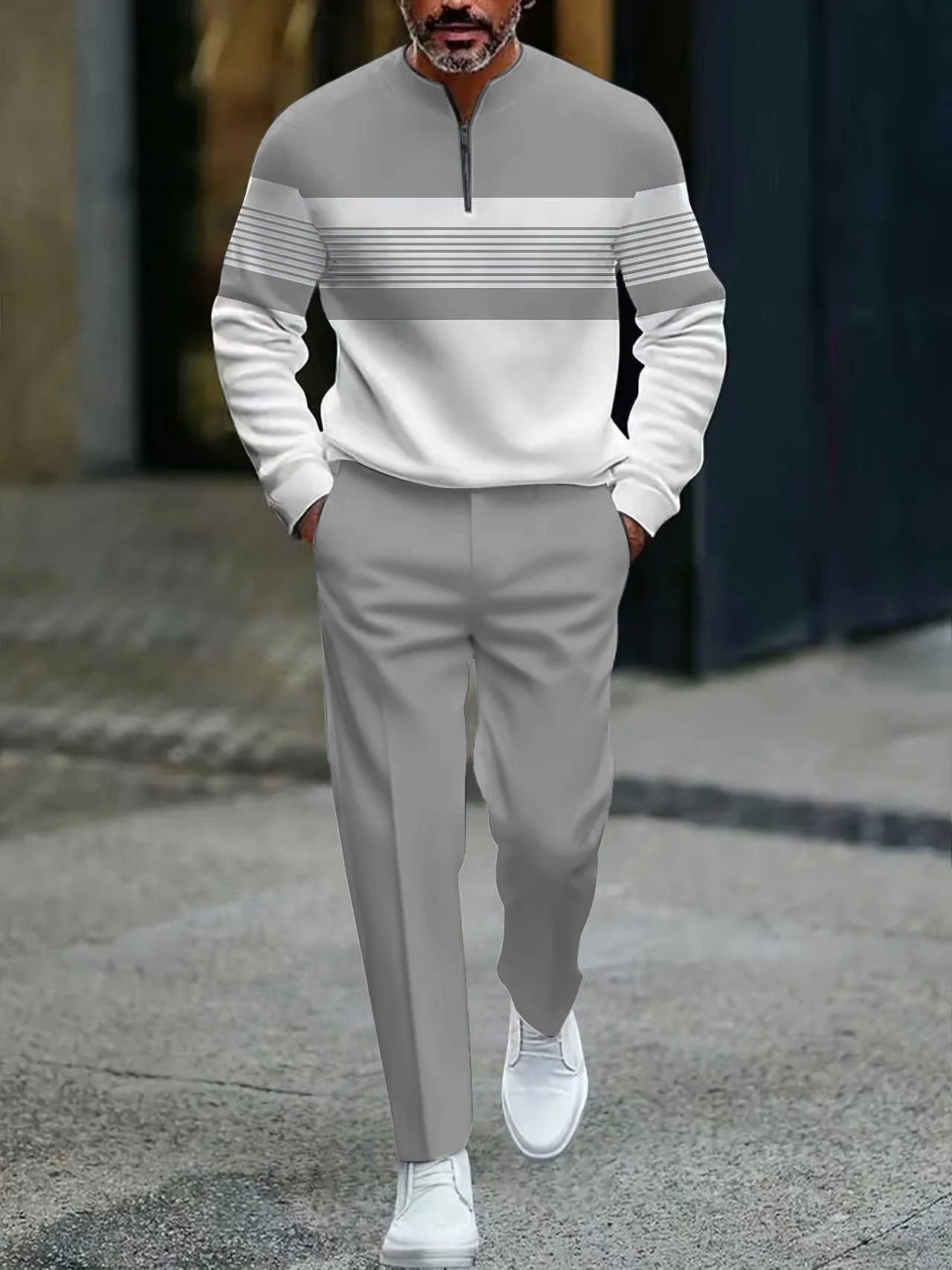 Alejandro - Jersey y Pantalón con estampado gráfico
